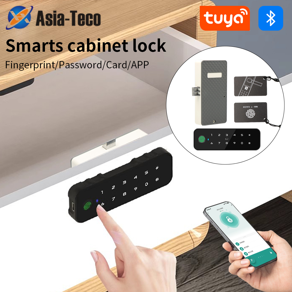 Furniture Hardware Latch - Tuya Bluetooth Inteligentna drewniana szafka Blokada