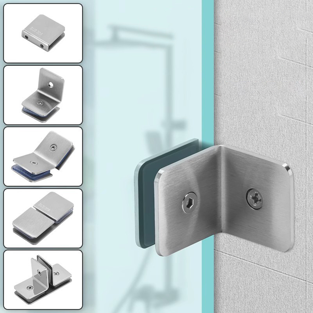 Furniture Hardware Connectors - Stal nierdzewna 90 ° Klipsy mocujące
