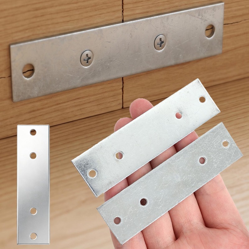 Furniture And Hardware Supplies - 6/1 SZT. Wytrzymałe Proste Wsporniki Metalowe