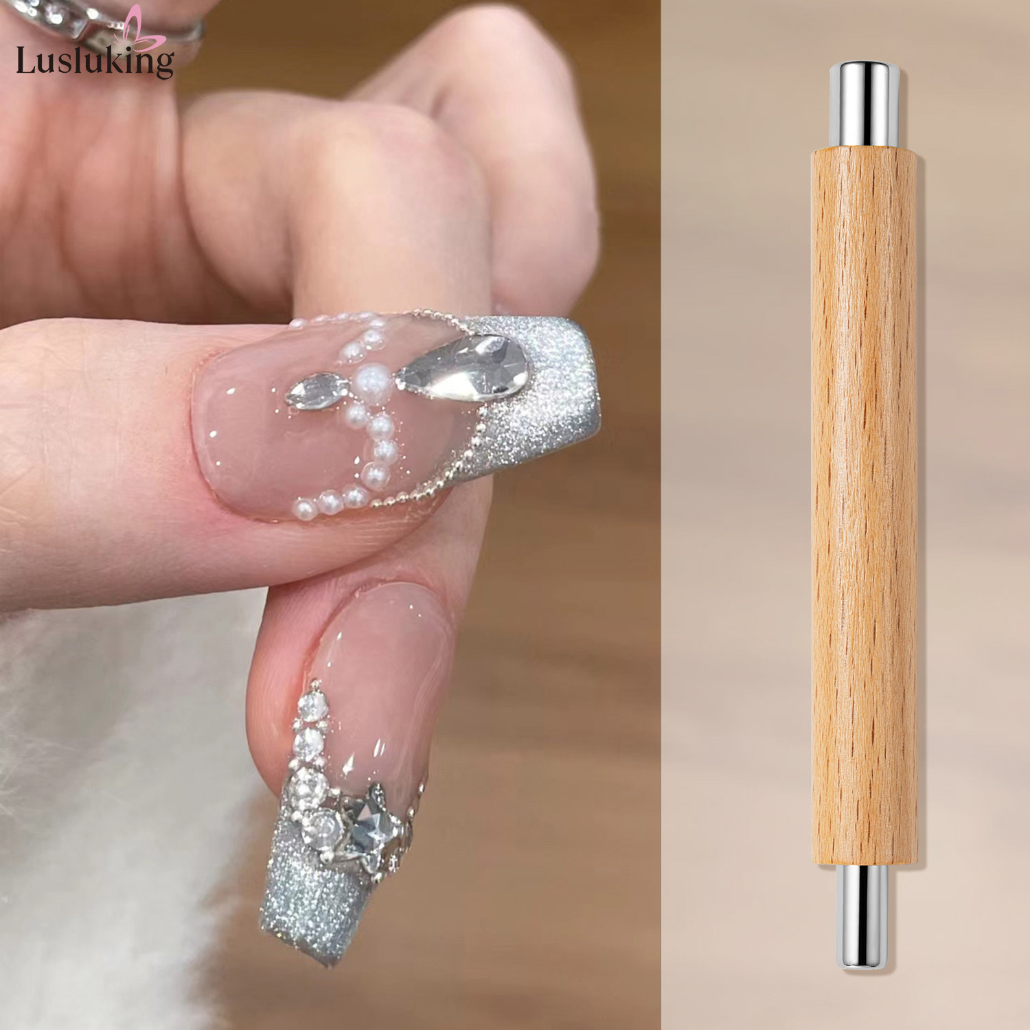 1szt Nail Art Nail Magnetic St – Furniture Hardware Nails recenzja i cena