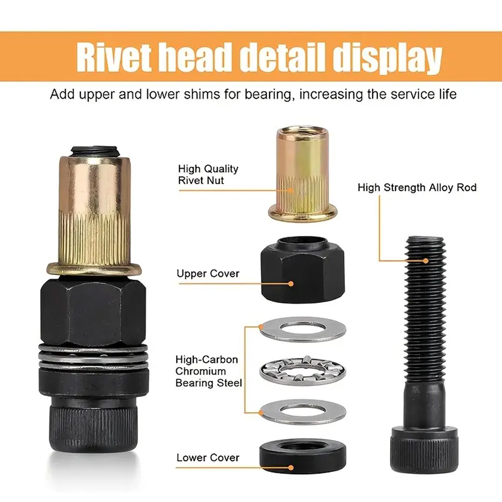 Zestaw nitonakrętek ze stali w – Furniture Hardware Connectors recenzja i cena