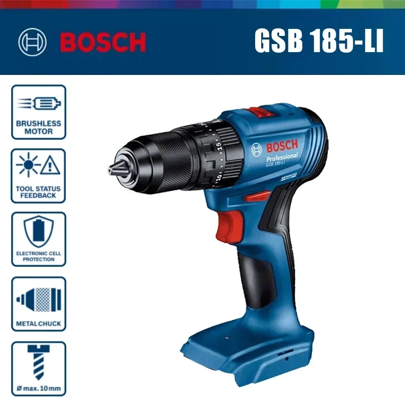 Bosch GSB 185-LI – akumulatoro – Bosch Drill Gsb 18V recenzja i cena