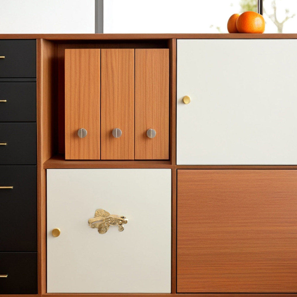 2 szt. mosiężne uchwyty w kszt – Unique Furniture Hardware recenzja i cena