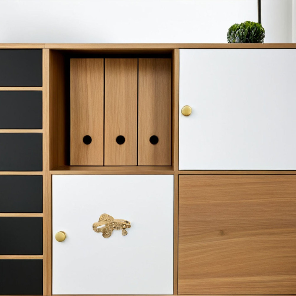 2 szt. mosiężne uchwyty w kszt – Unique Furniture Hardware recenzja i cena
