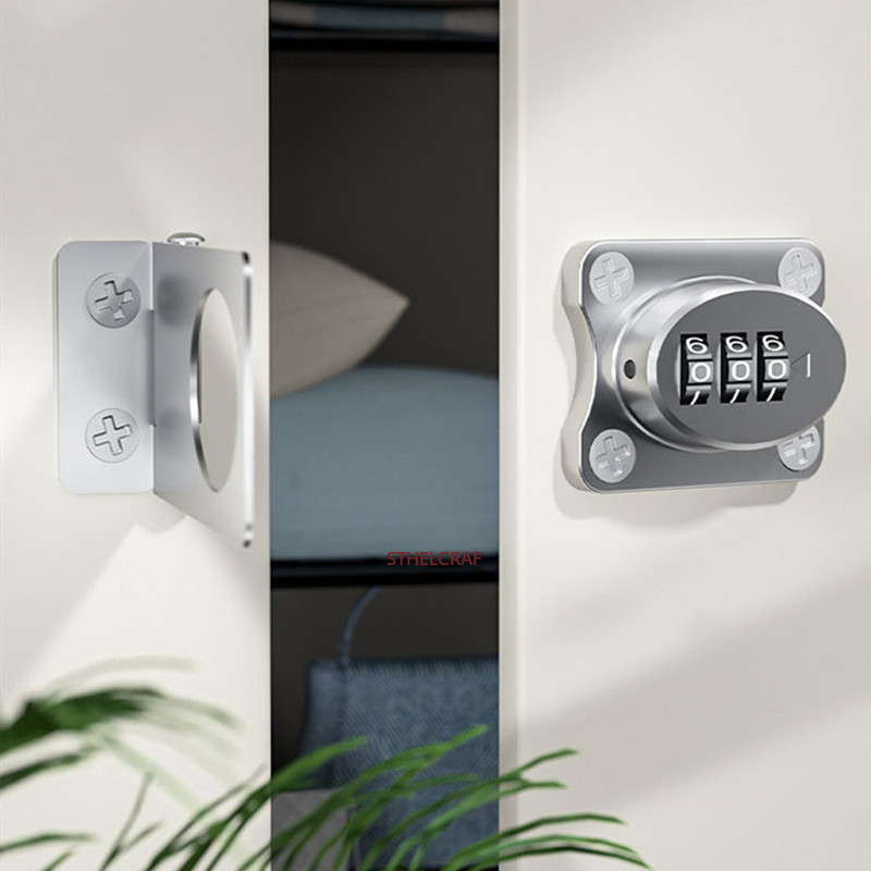 2 SZT. Zabezpieczenia na drzwi – Furniture Hardware Latch recenzja i cena