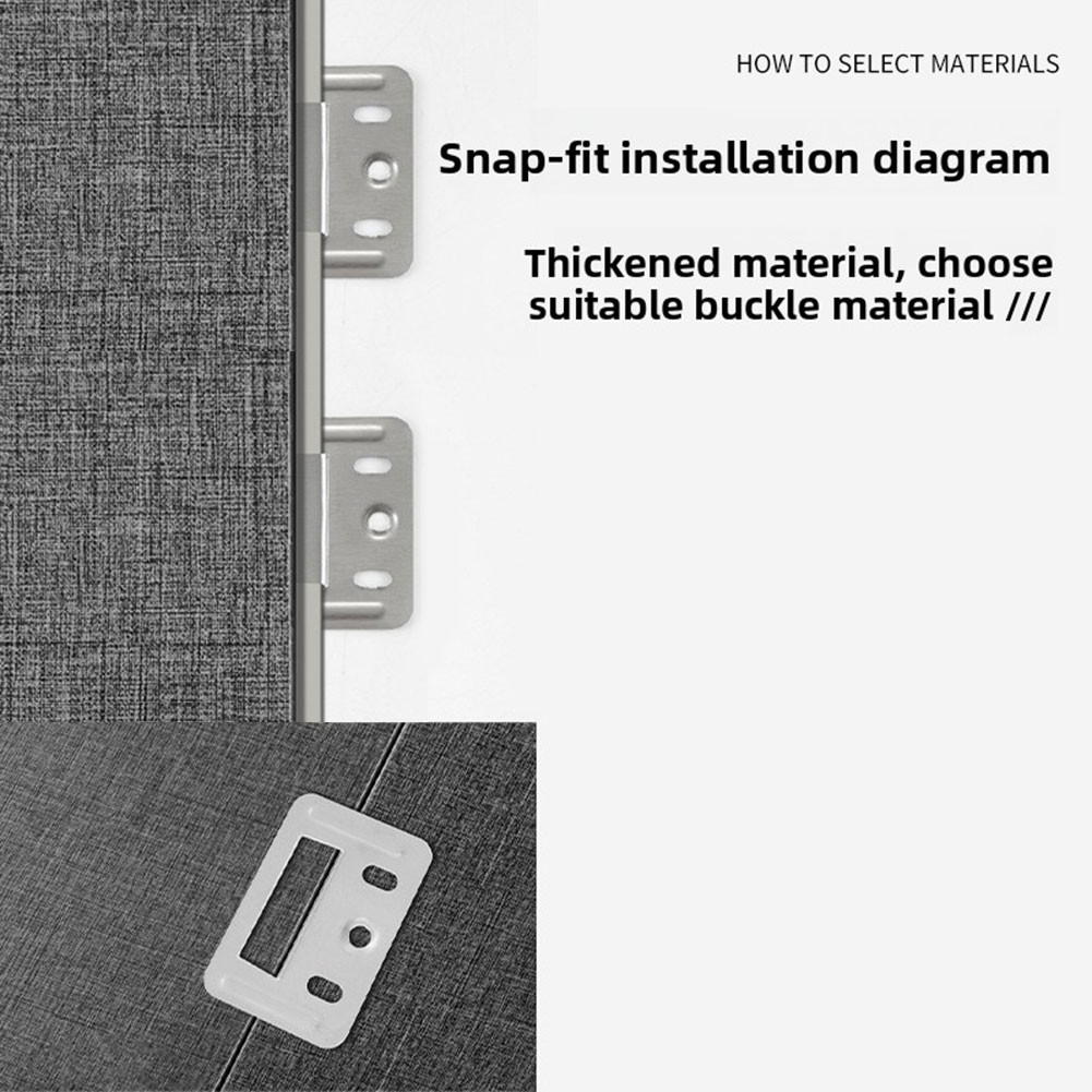 100 szt. Klipsy montażowe do p – Furniture And Hardware Supplies recenzja i cena