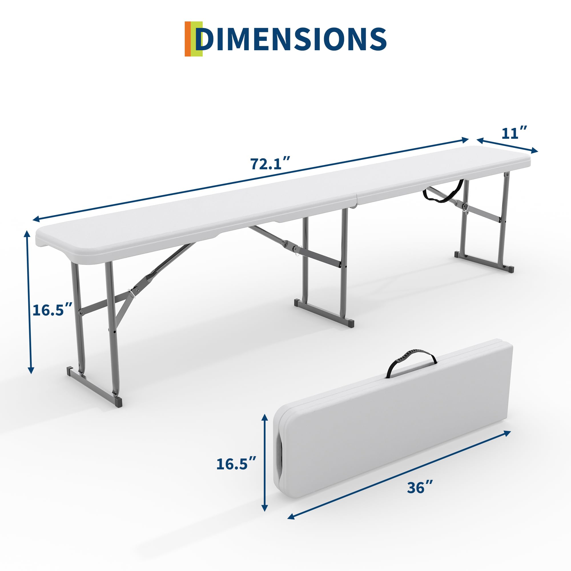 Zestaw 2 składanych ławek ogro – Furniture Hardware Design recenzja i cena