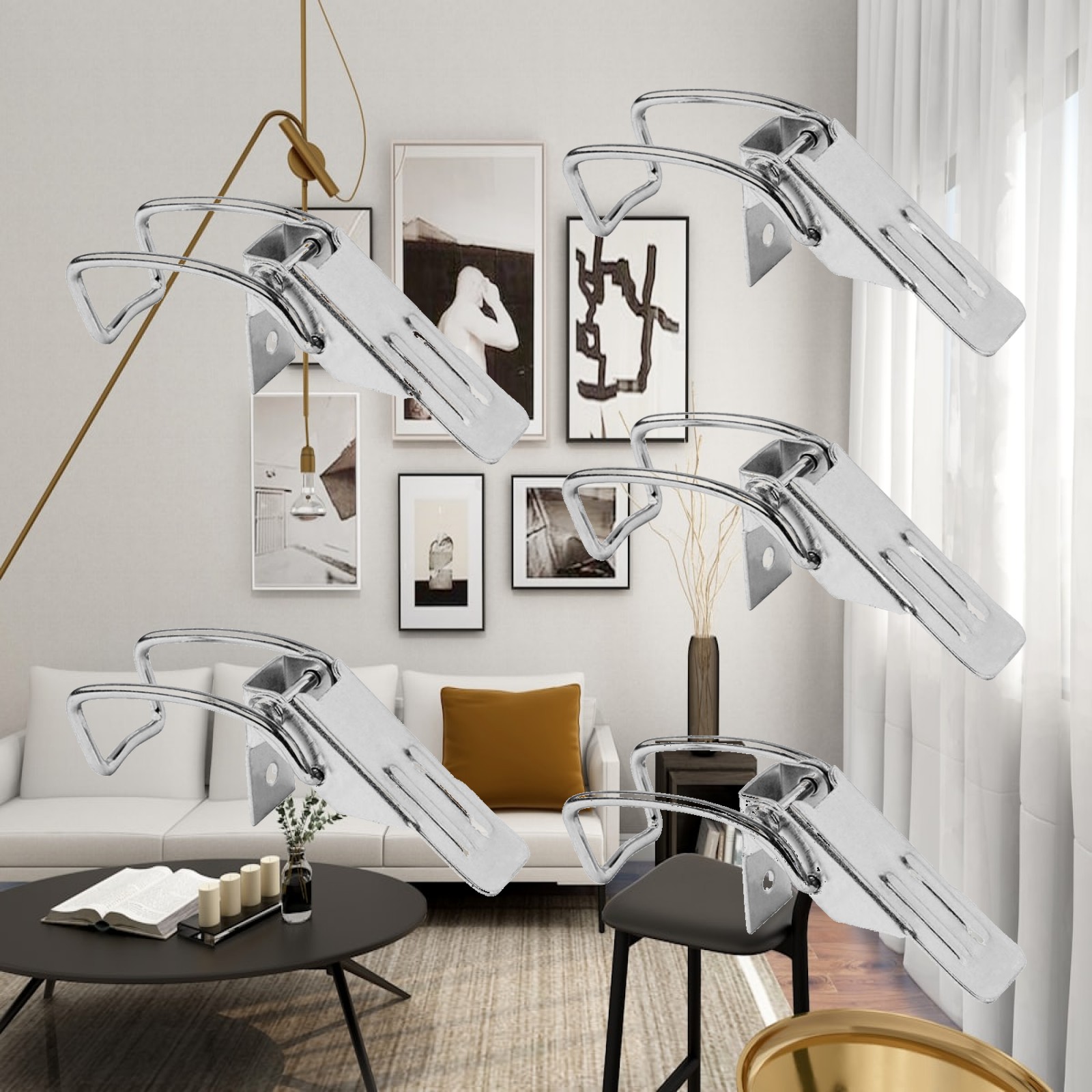 5x Zatrzask Metalowy Wytrzymał – Furniture Hardware Latch recenzja i cena