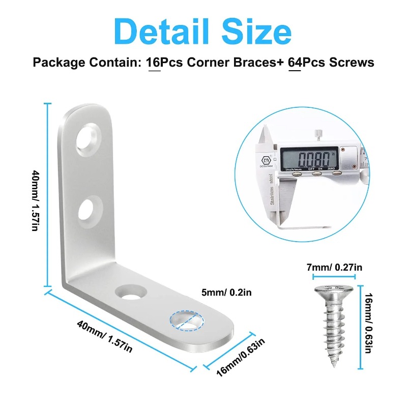 Narożny łącznik do mebli i sza – Joint Connector Bracket recenzja i cena
