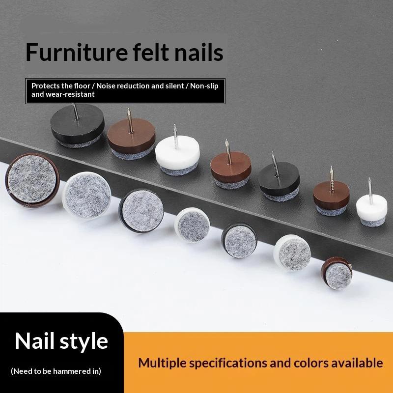 10 szt. Plastikowe filcowe koł – Furniture Hardware Nails recenzja i cena