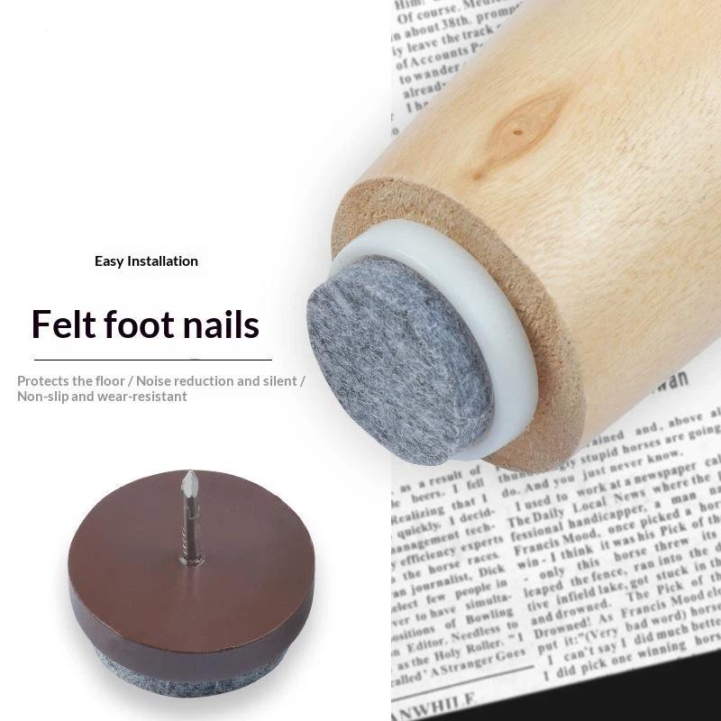 10 szt. Plastikowe filcowe koł – Furniture Hardware Nails recenzja i cena